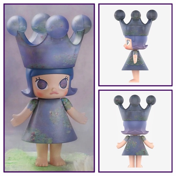 POP MART Other - Pop Mart Mega Royal Molly Monet Les Nymphéas 400%